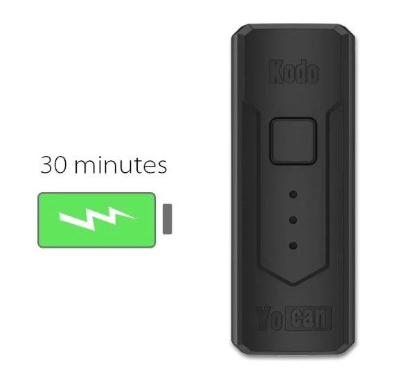 Yocan Kodo battery blinks when the button is pressed